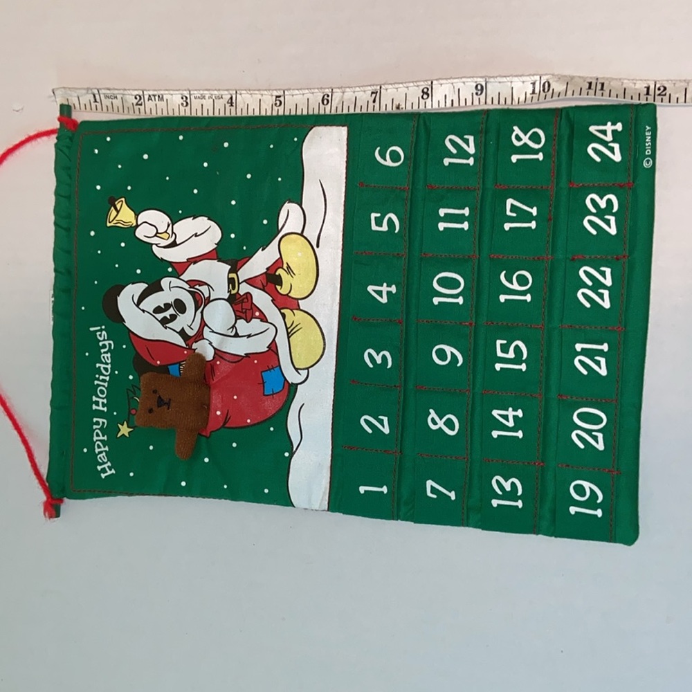 Disney Mickey Mouse Holiday Advent Calendar With Bear - Picture 6 of 7